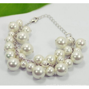 Große Perlenstränge, Design lange barocke Perlenkette